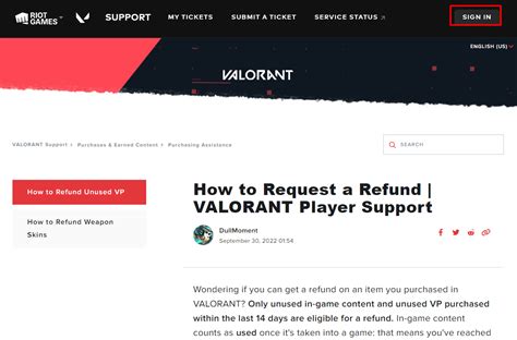 valorant request refund.